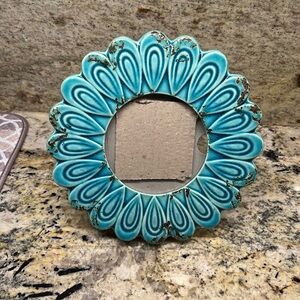 Photo Frame-Vintage-looking, Distressed Ceramic